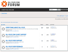 Tablet Screenshot of forum.dll-files.com